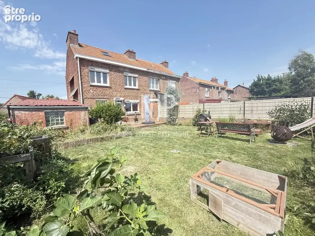 À templeuve-en-pévèle – maison semi-individuelle avec jardin et potentiel d’agrandissement - photo 1