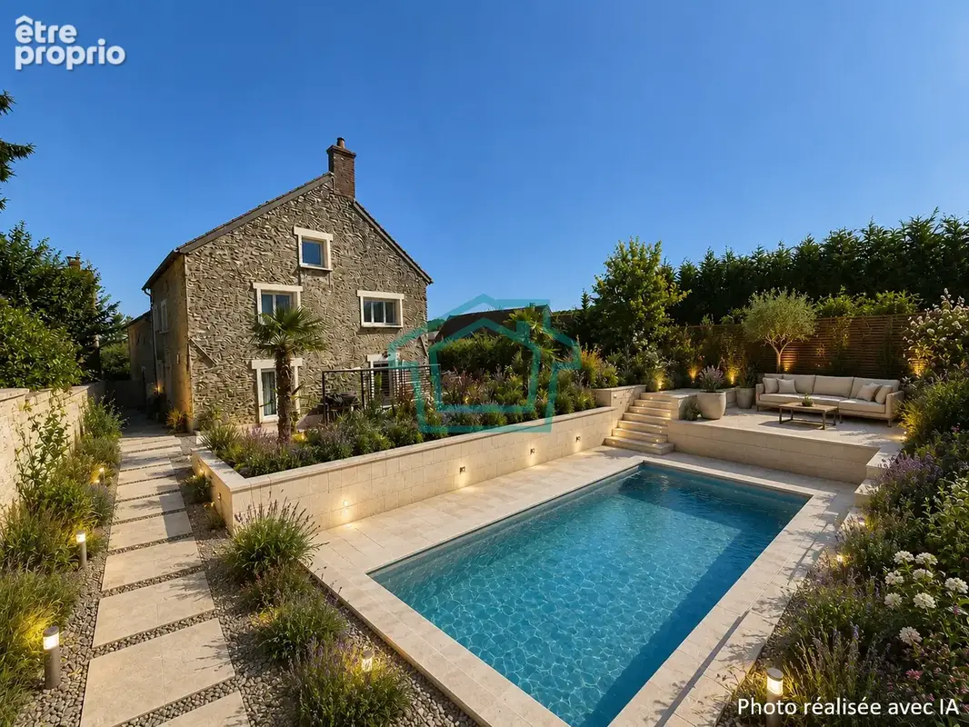 GROSROUVRE   Maison en pierre de caractère de 168 m2 avec grange de 100 m2, studio indépendant et fort potenti - photo 24
