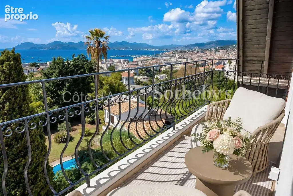 Cannes Californie, appartement en duplex rénové avec vue panoramique sur la Méditerranée - photo 3