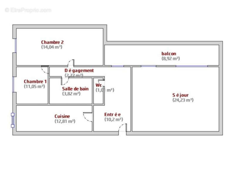 Appartement à FONTAINES-SUR-SAONE
