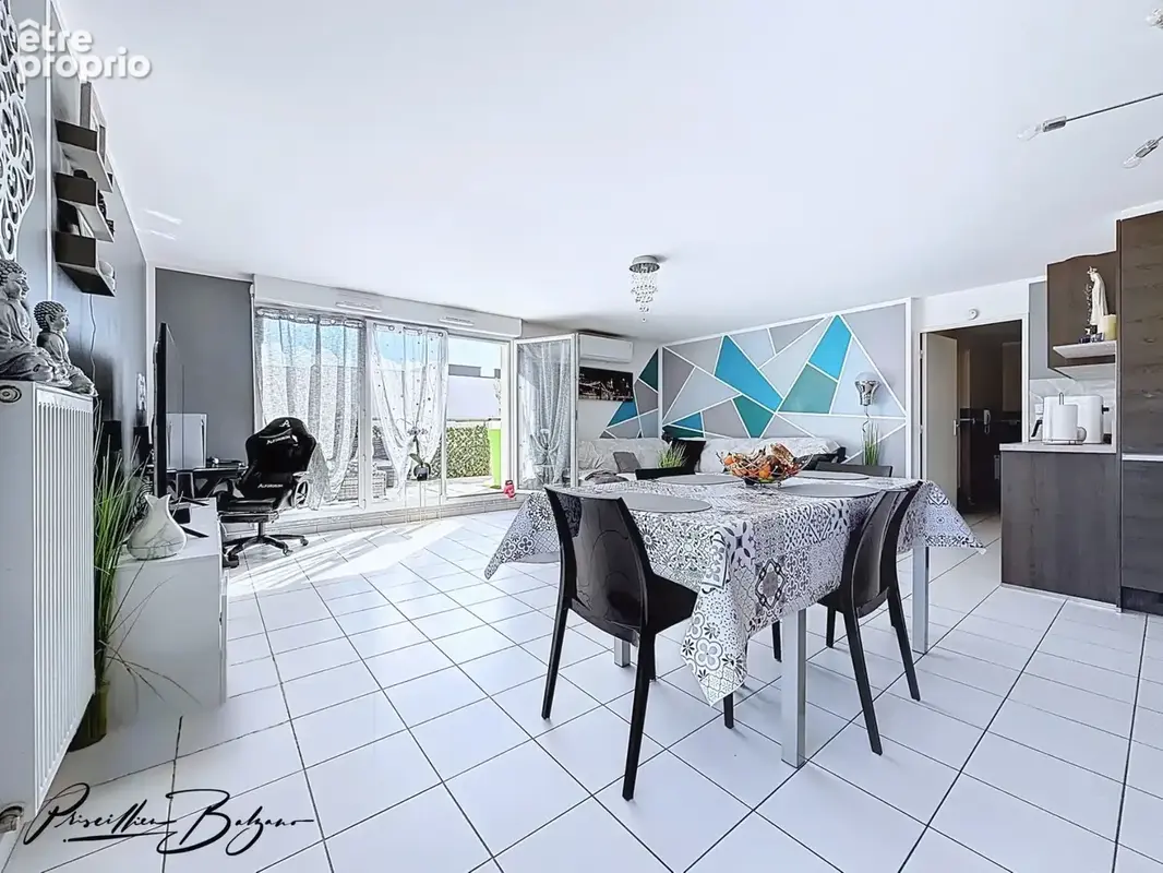 Appartement à vendre 5 pièces saint fons (69 saint-fons – t5 dernier de 104 m² étage avec terrasse 26 m² – résidence récente - photo 5