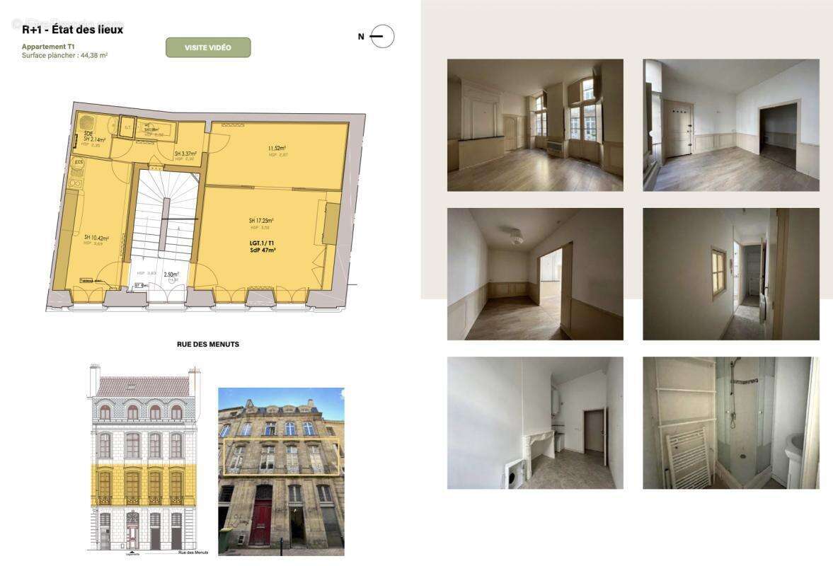 Appartement à BORDEAUX