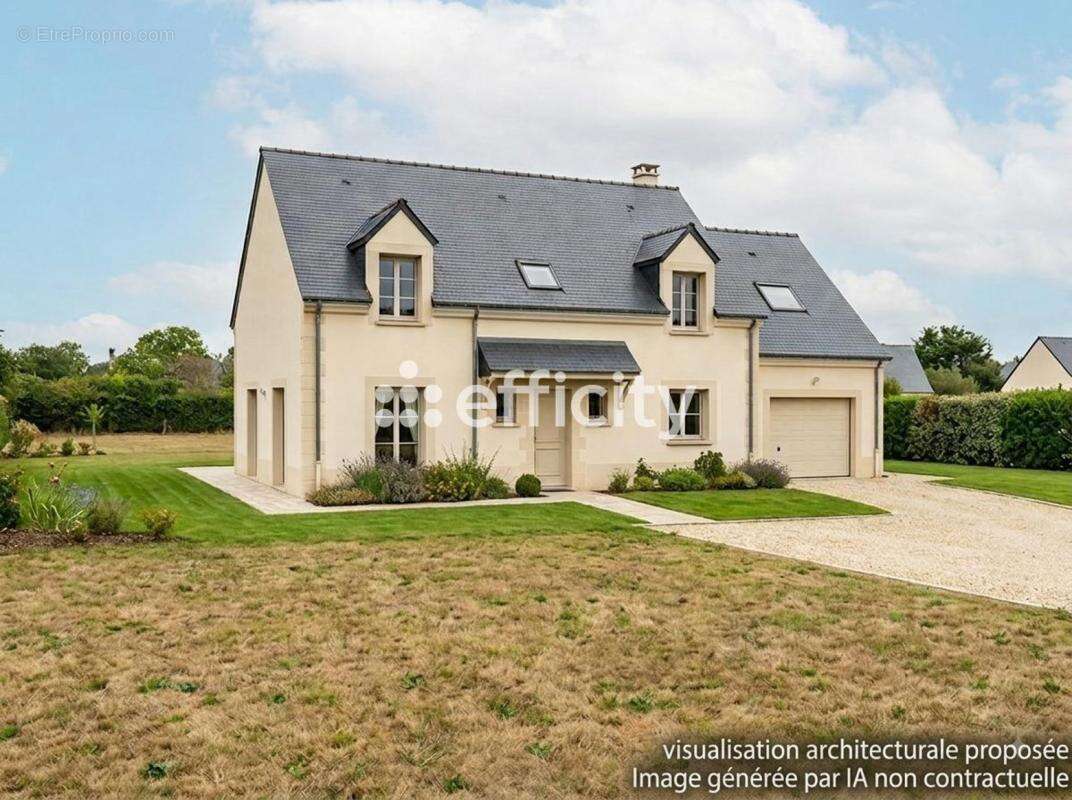 Terrain 600 m² à Langeais  - photo 2