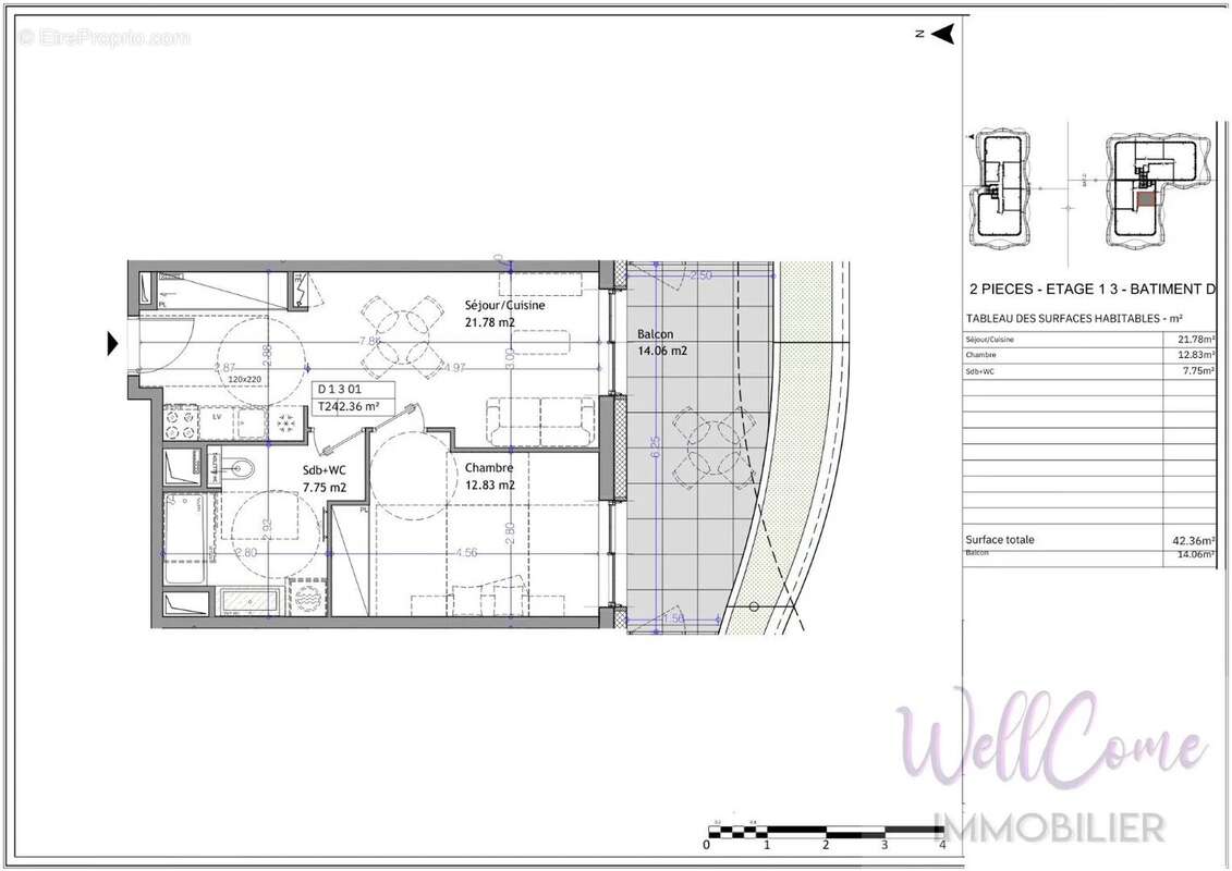 Appartement à AIX-LES-BAINS