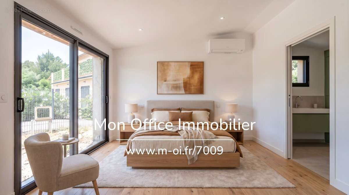 Référence : 7009-les. - maison rénovée à 100m de la mer avec jardin et garage à grimaud beauvallon - photo 6