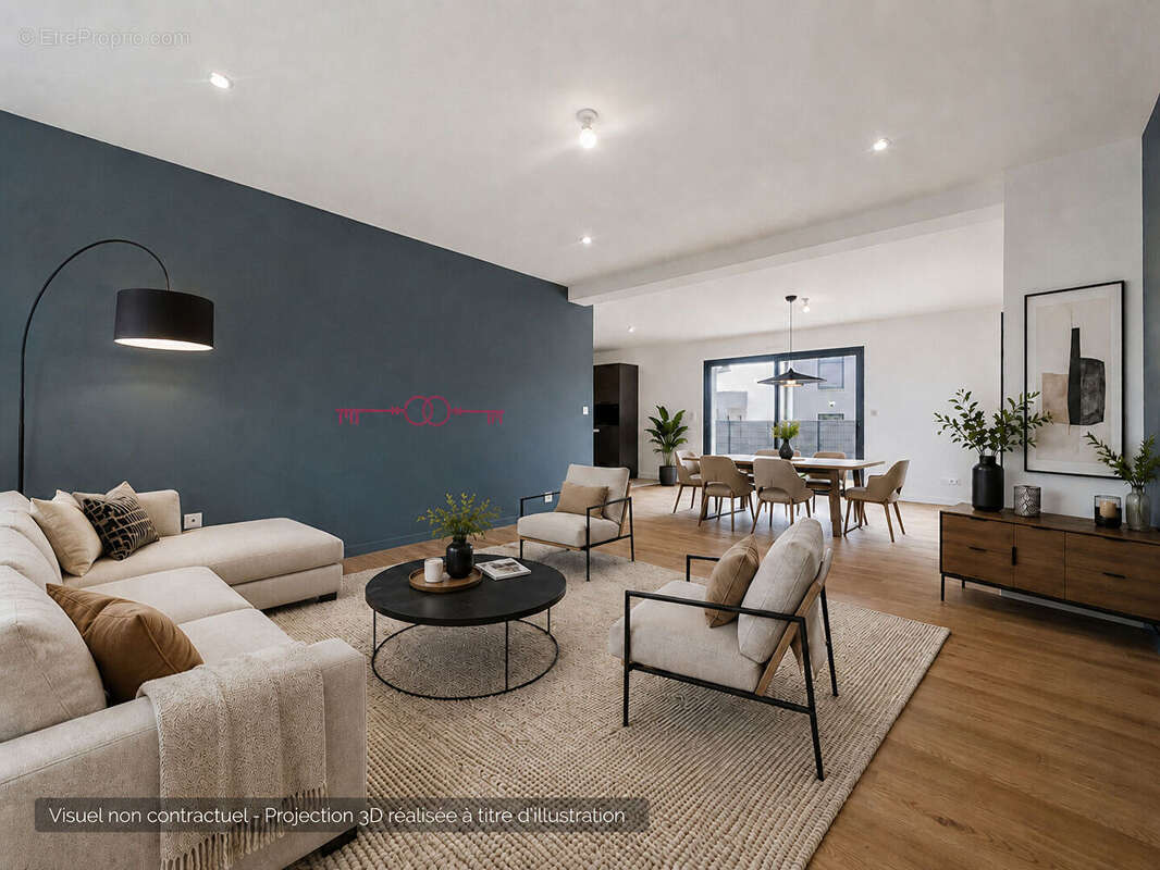 Maison construction 2025  150 m²  5 chambres  Sous-sol complet - photo 2