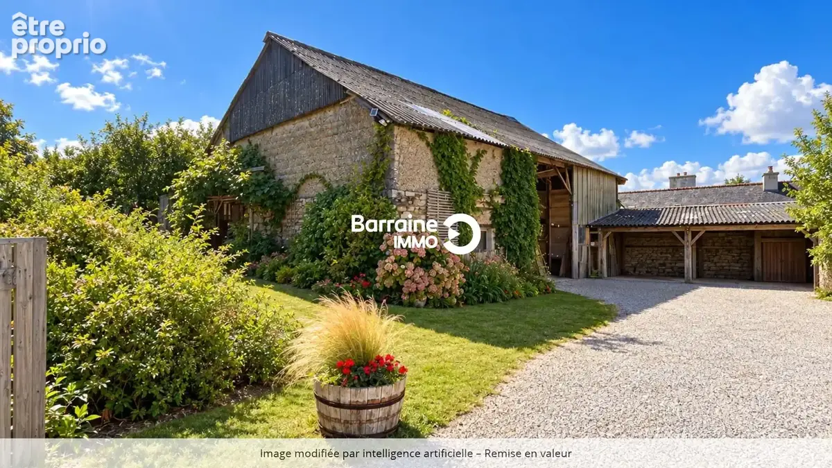 BARRAINE IMMO - A VENDRE - ARGOL : À 200 m de la plage, maison avec jardin, atelier et grand hangar - Réf : CR00290 - photo 19