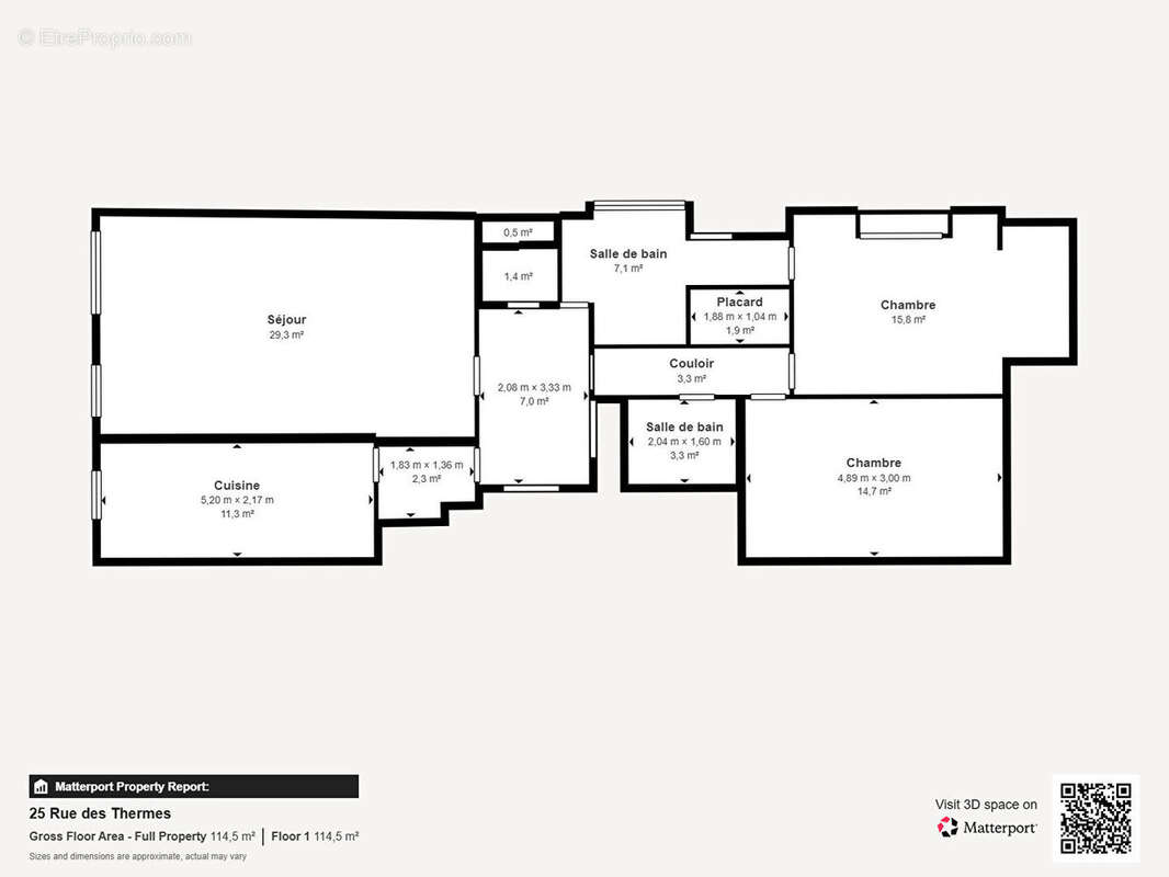 Appartement à ENGHIEN-LES-BAINS