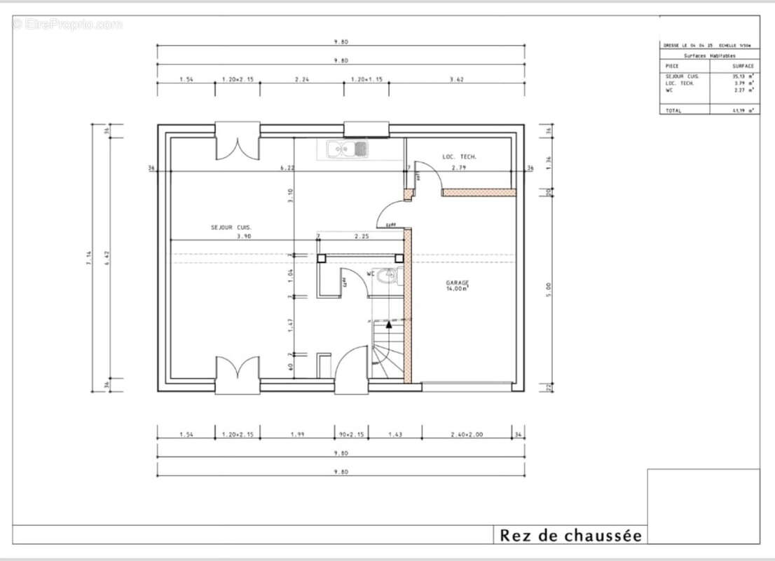Terrain à LA NORVILLE