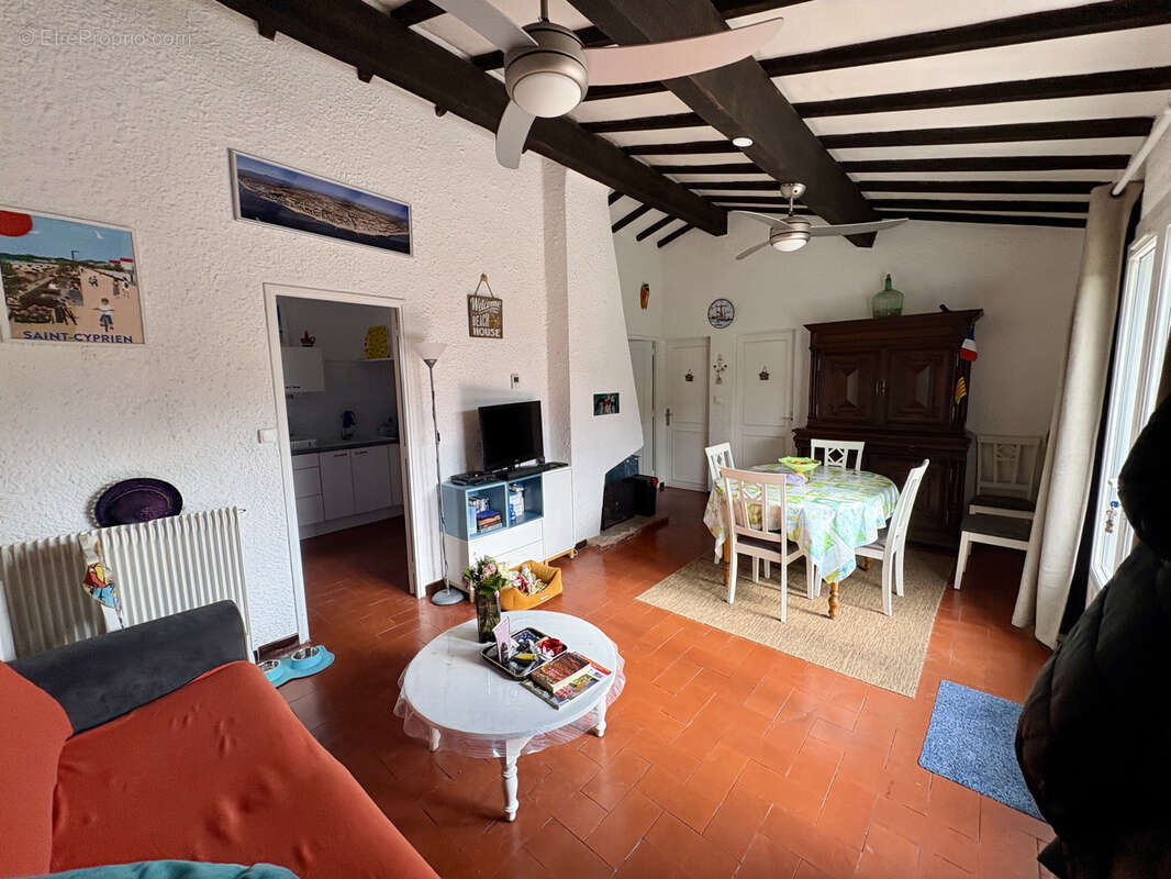 Villa t3 - plain-pied - hors copropriété - saint-cyprien plage - photo 4