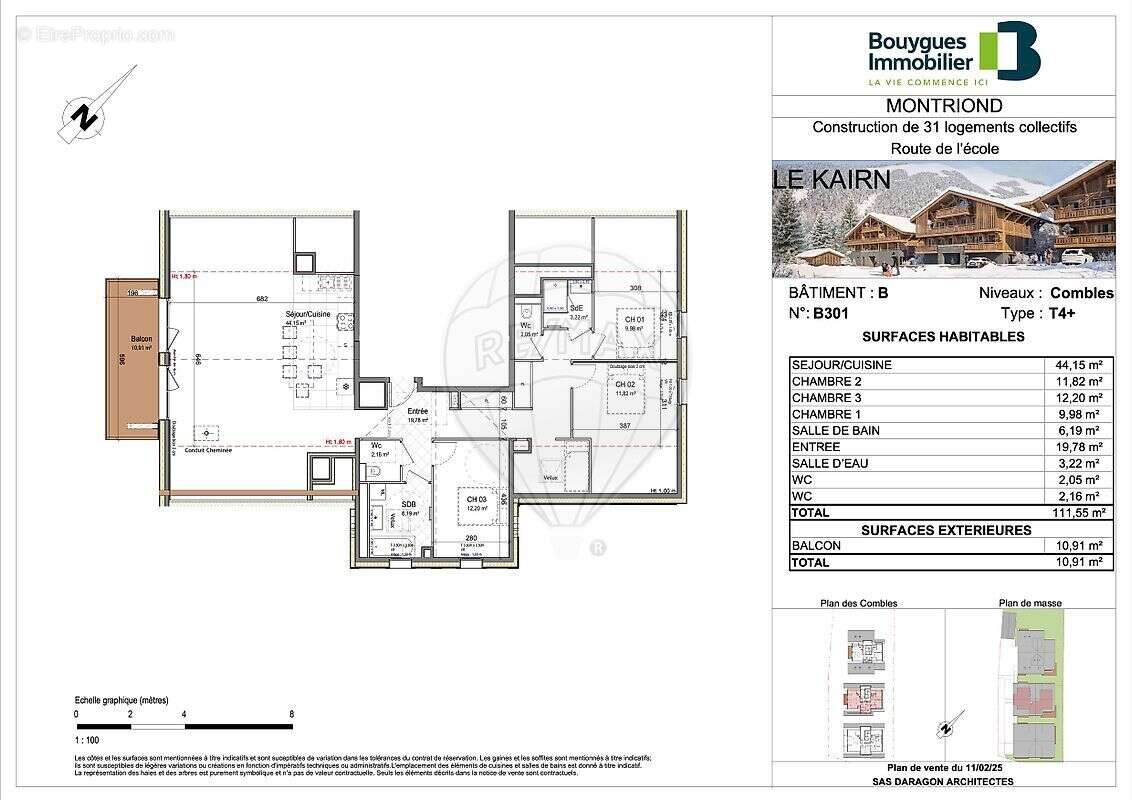 Appartement à MONTRIOND