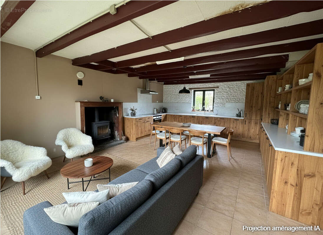 Maison à CHEF-BOUTONNE
