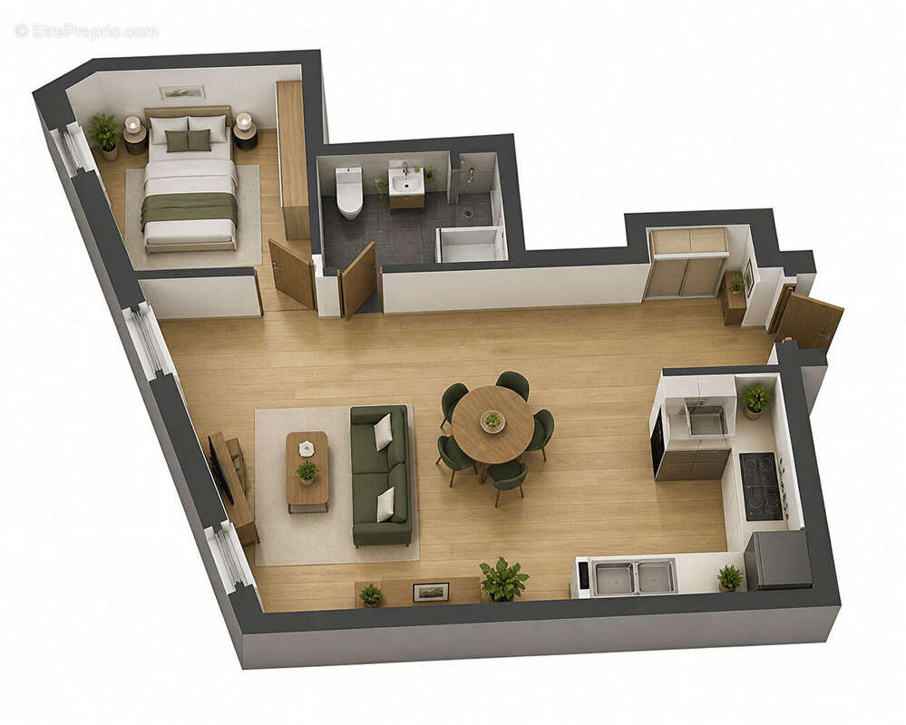 Appartement à PARIS-18E
