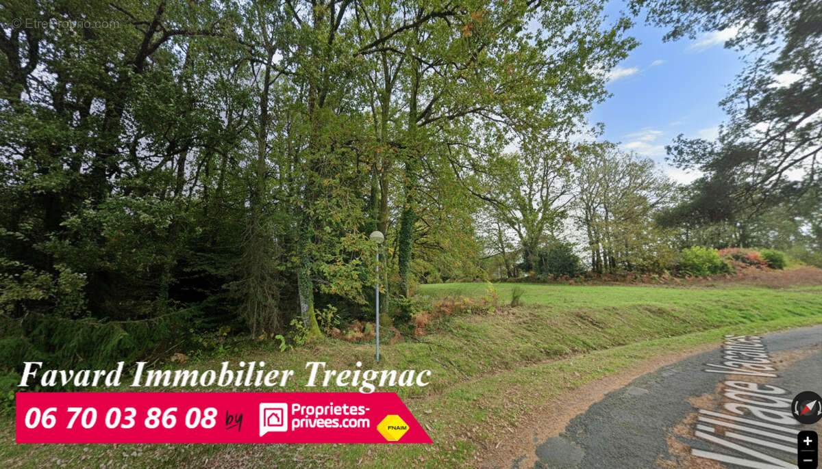 Terrain sur les hauteurs de Treignac 3806 m² - photo 3