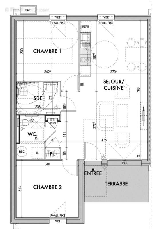 Maison 63 m² à Plobannalec-Lesconil  - photo 2