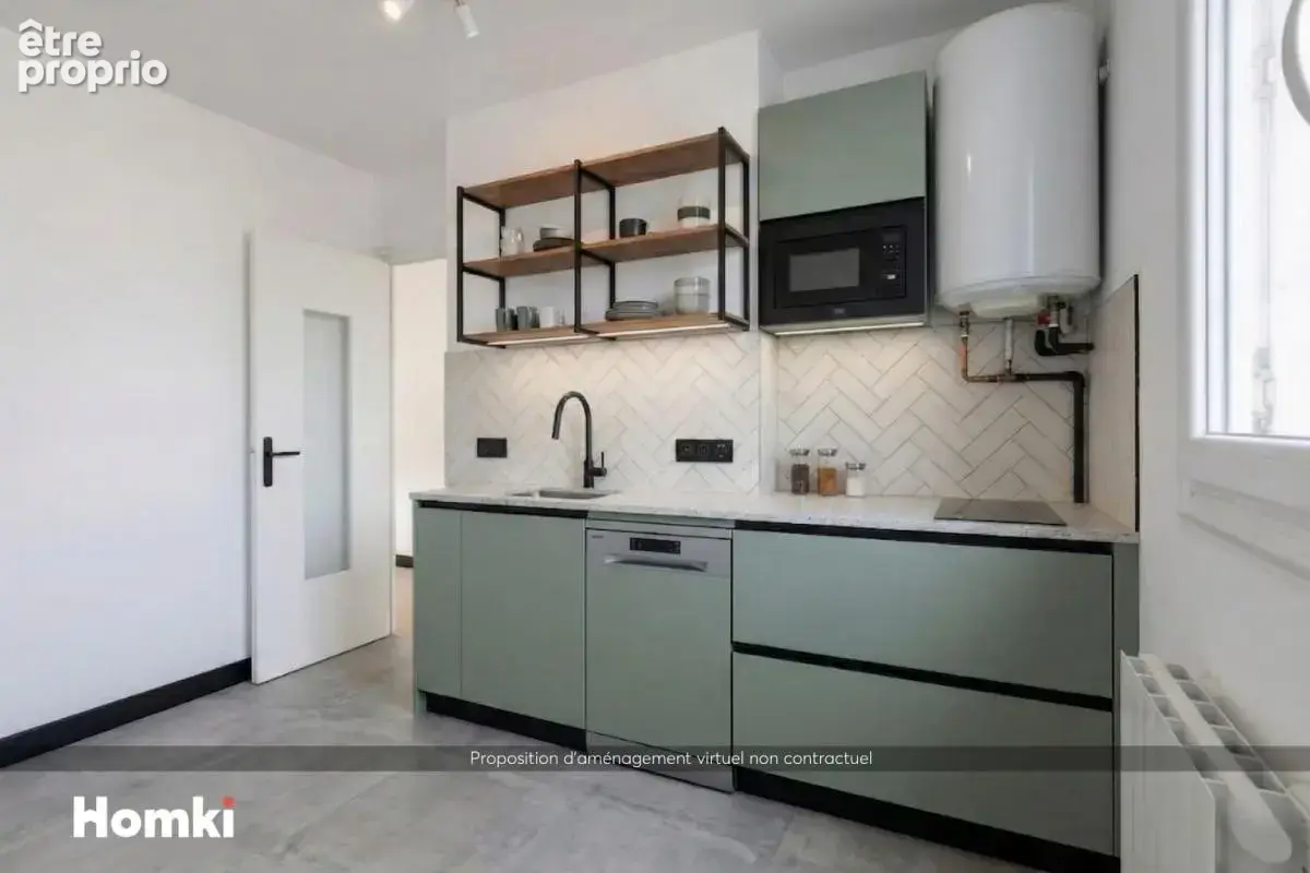 Bon secteur 2 chambres  57 m² - photo 2
