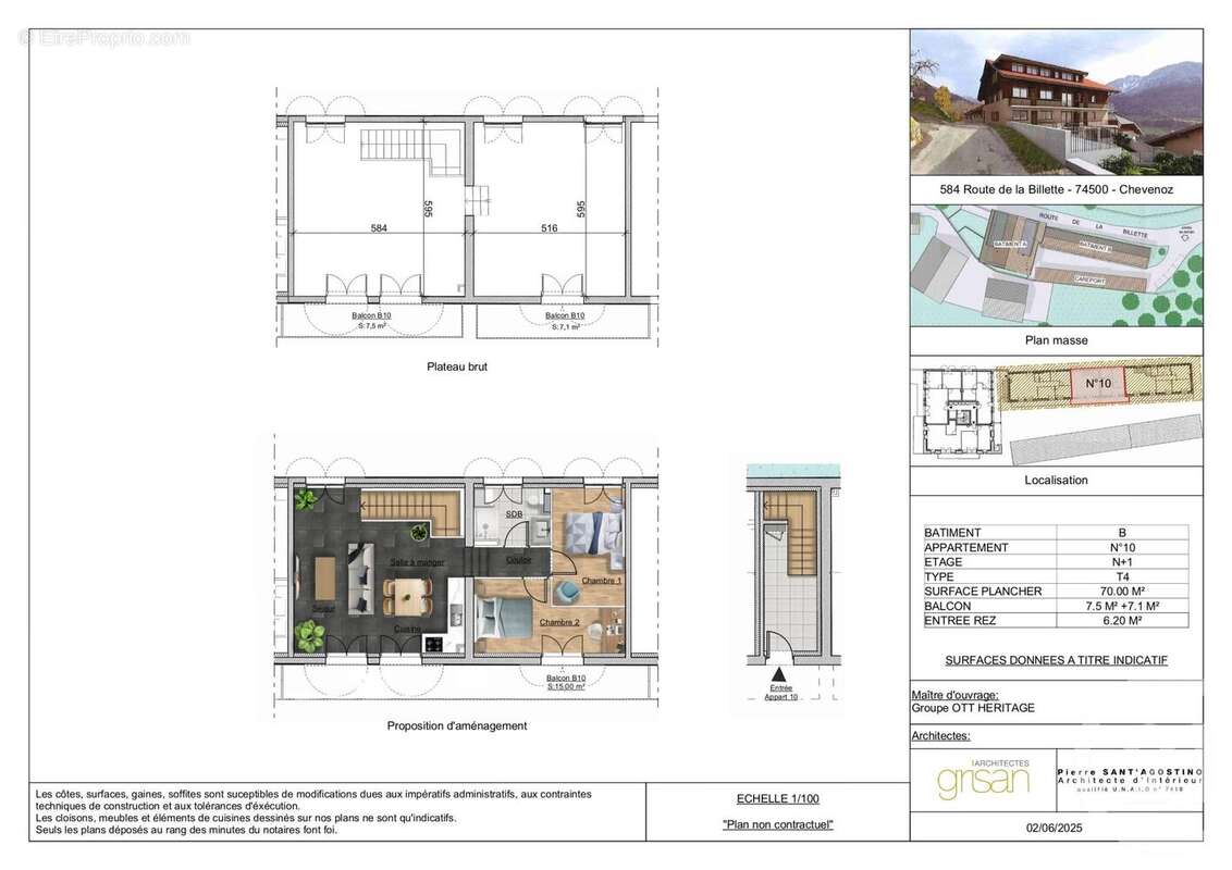 Appartement à CHEVENOZ