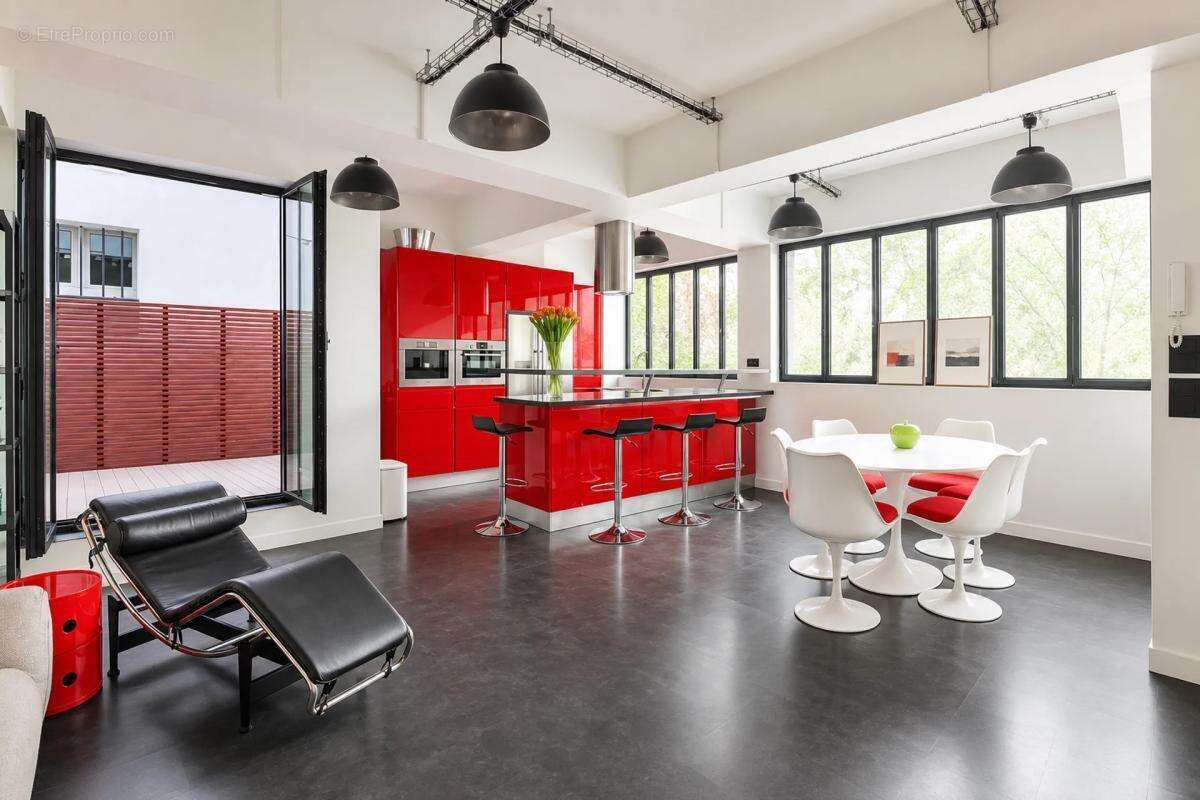 Loft lumineux 105 m², terrasse à Paris 12 - photo 5