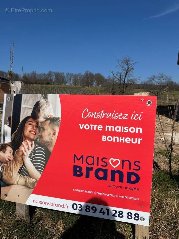 Terrain à OBERSCHAEFFOLSHEIM