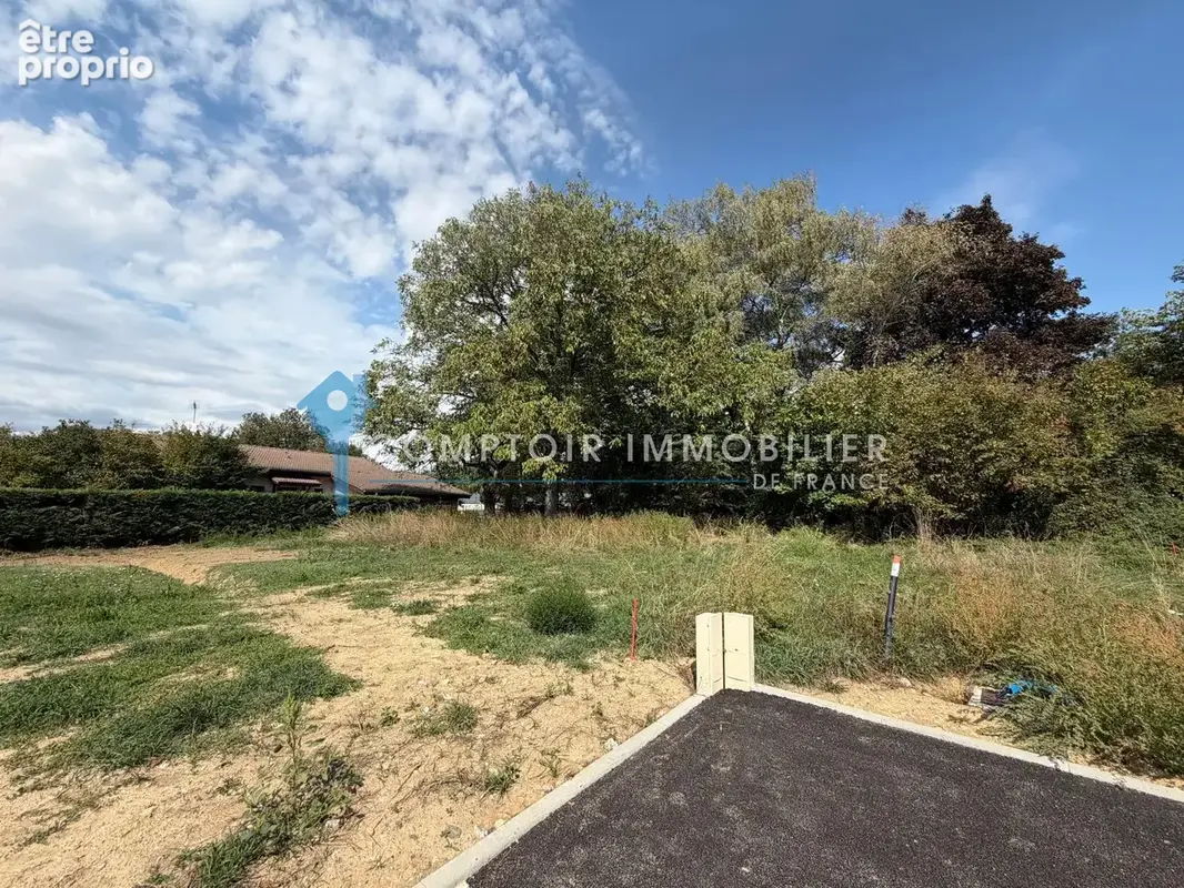 Dpt 38 - a vendre - terrain a batir - 503m2 - viabilisé - jarrie - photo 2