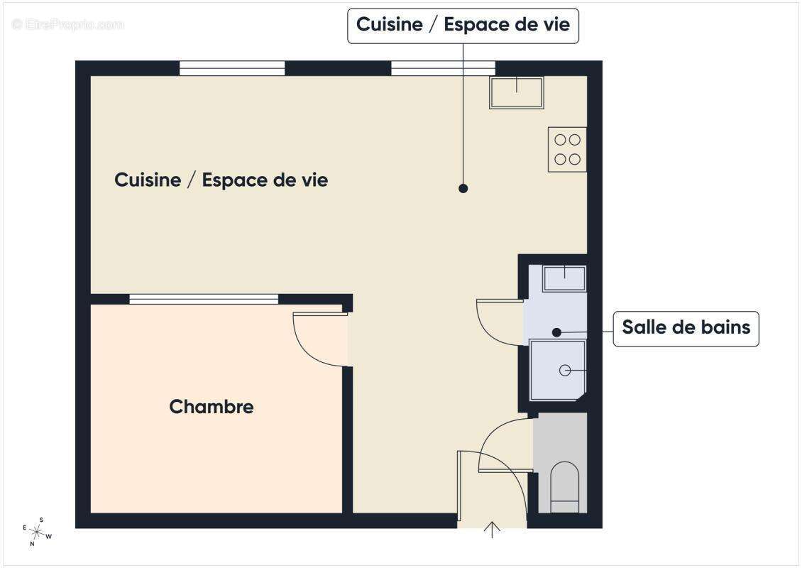 Appartement à LYON-1E