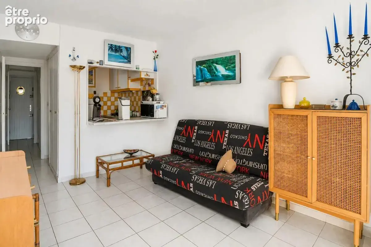 La grande-motte (34280) – studio cabine avec coin nuit – 31,59 m² – balcon – vue mer & port – exposition sud – ascenseur - photo 5