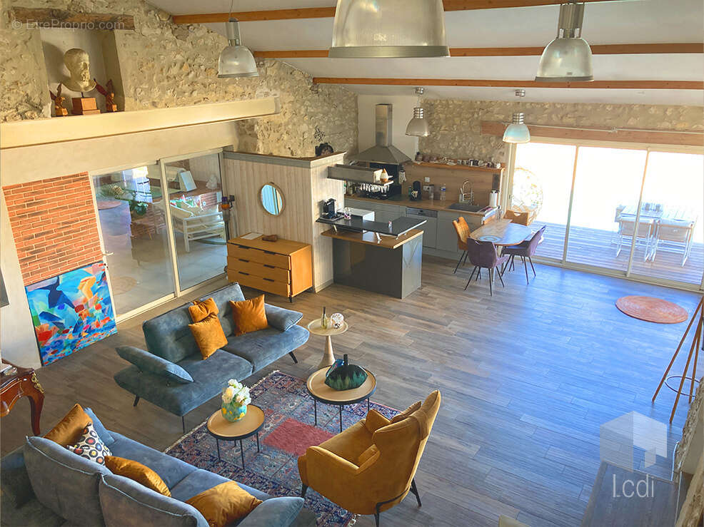 CHATEAUNEUF DU RHONE, maison 410 m2 avec piscine - photo 2