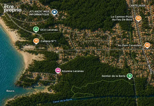 Photo Terrain à Lacanau au prix de 239 000€