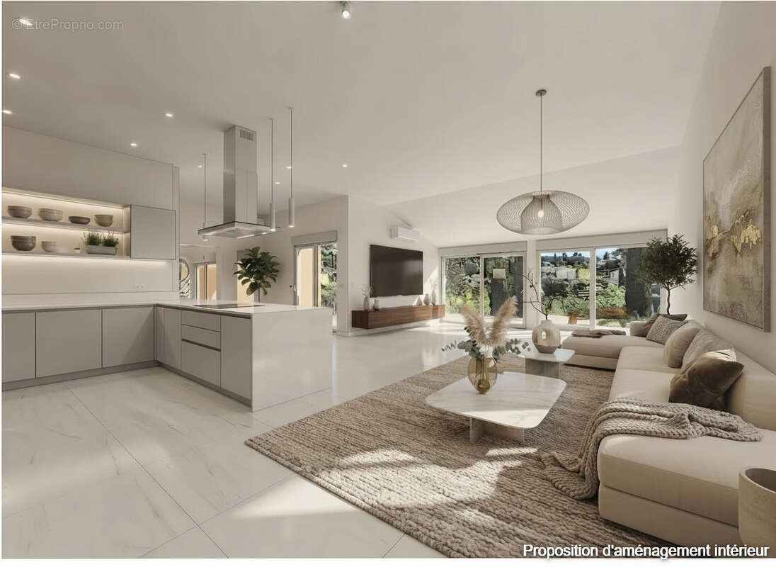 A vendre Villa Neuve à Mougins 5 pièces de 175 m² sur 1225 m² de terrain avec piscine - photo 5