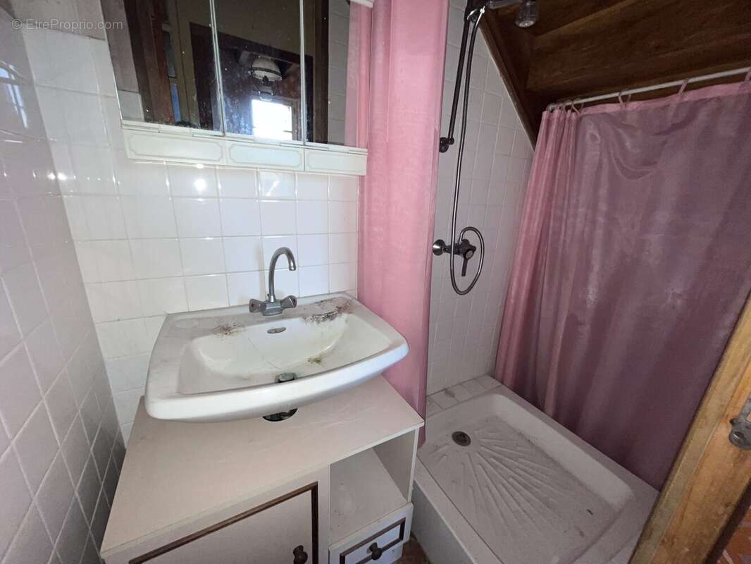 Salle d'eau - Maison à SAIGNES