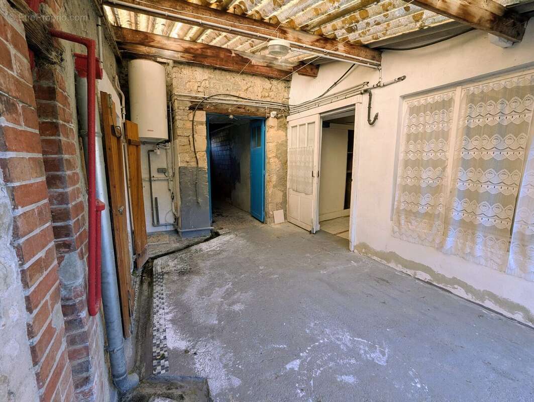 accès cour-rue  - Maison à ISIGNY-SUR-MER