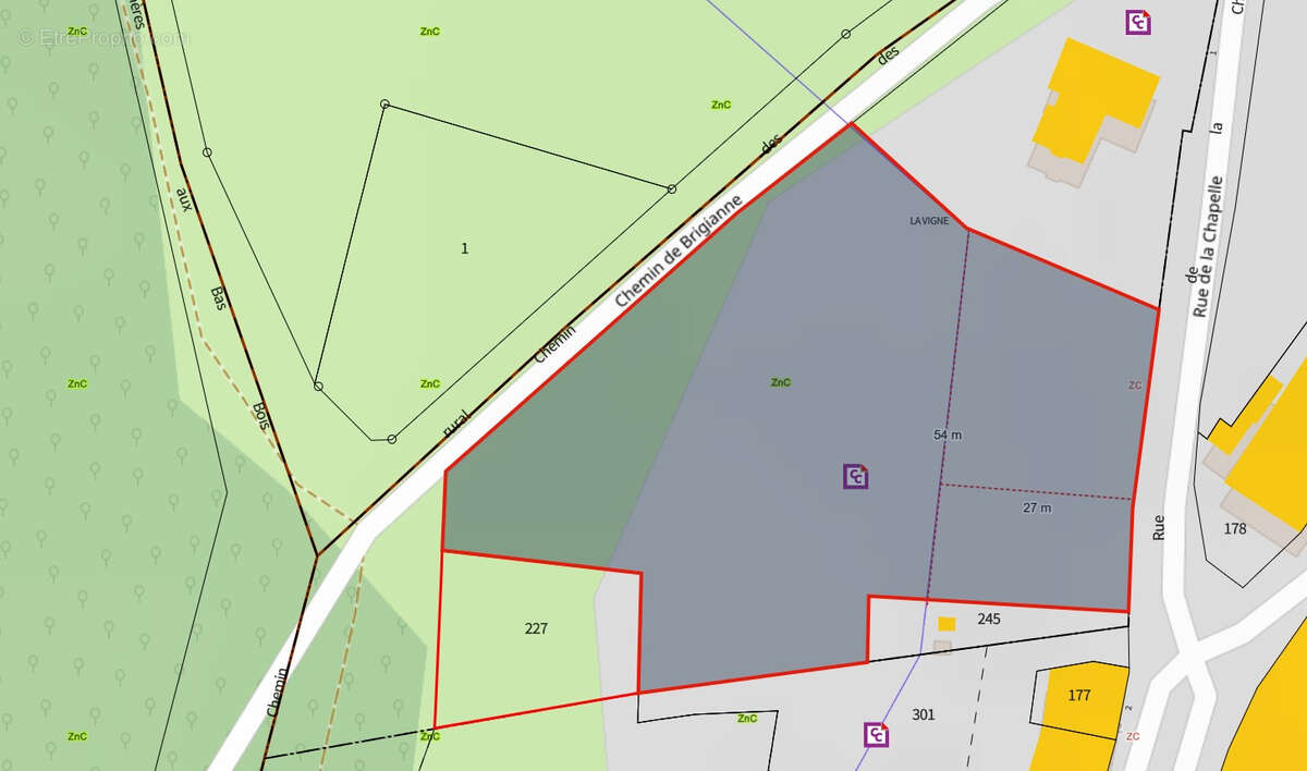 Terrain à vendre à LOCHERES (5010 m²) - photo 2