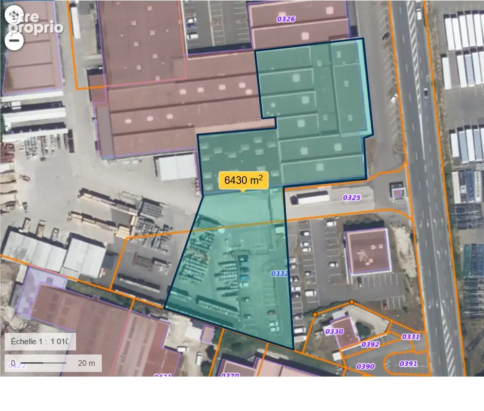 Auxerre av jean mermoz - batiment commercial sur 3500m2 et 6400m² de terrain - photo 2