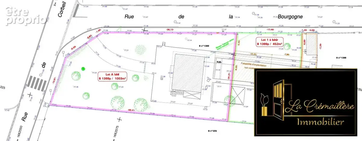 Terrain 452 m² à vendre à Soisy-Sur-Ecole (91840) - photo 2