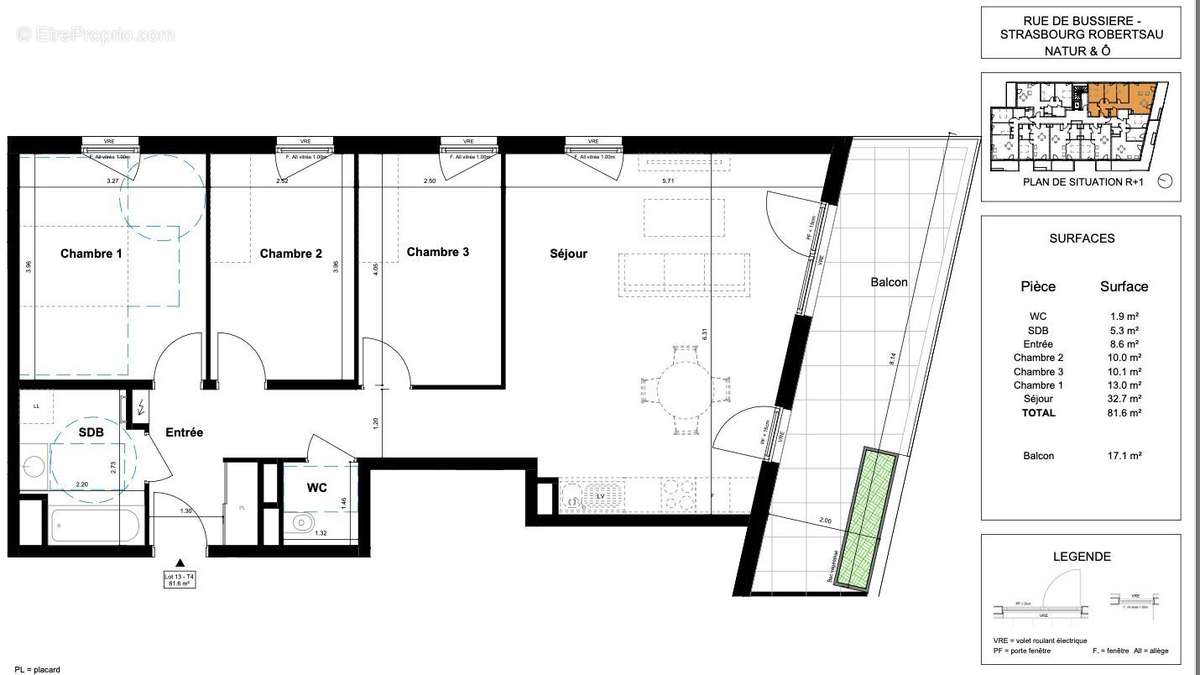 Appartement à STRASBOURG