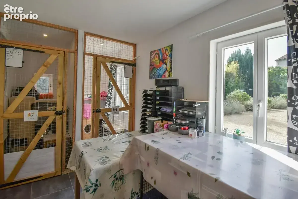 Maison rénovée de 4 chambres avec chatterie professionnelle - photo 23