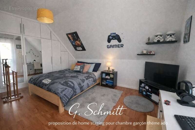 Maison 5 pièces – 120 m²  – Jardin, terrasse et double garage – Quartier calme à COLMAR à vendre - photo 12