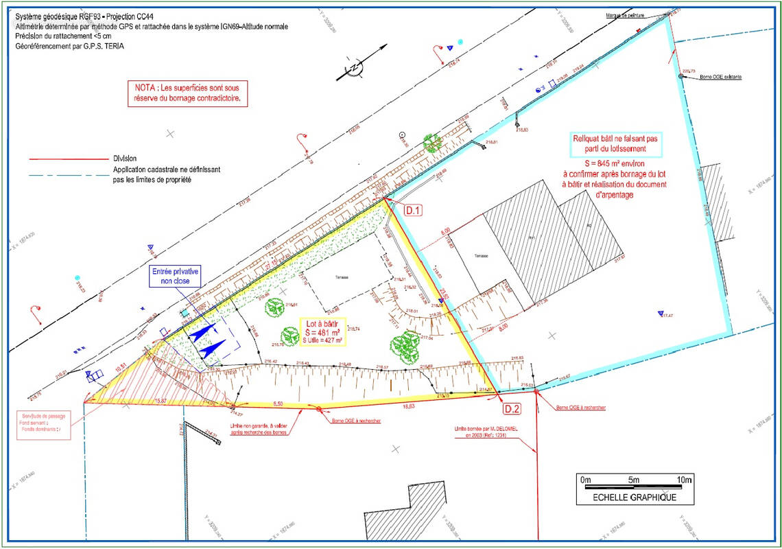Terrain à CARPENTRAS