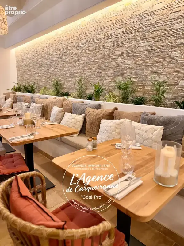 A vendre fonds de commerce restaurant 171 m2 neuf avec cuisine aux normes idealement situe entre pignans et le luc (var) - photo 2