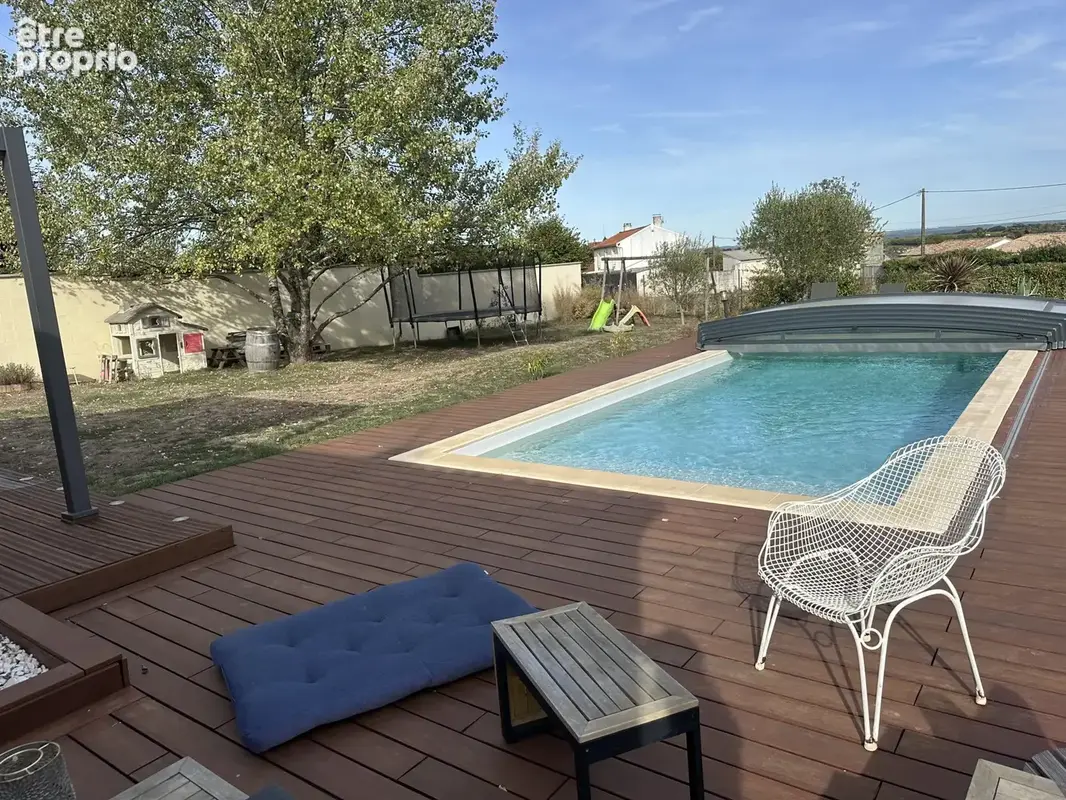Cognac: Quartier l'Echassier maison de plain-pied,4 chambres, piscine. - photo 2