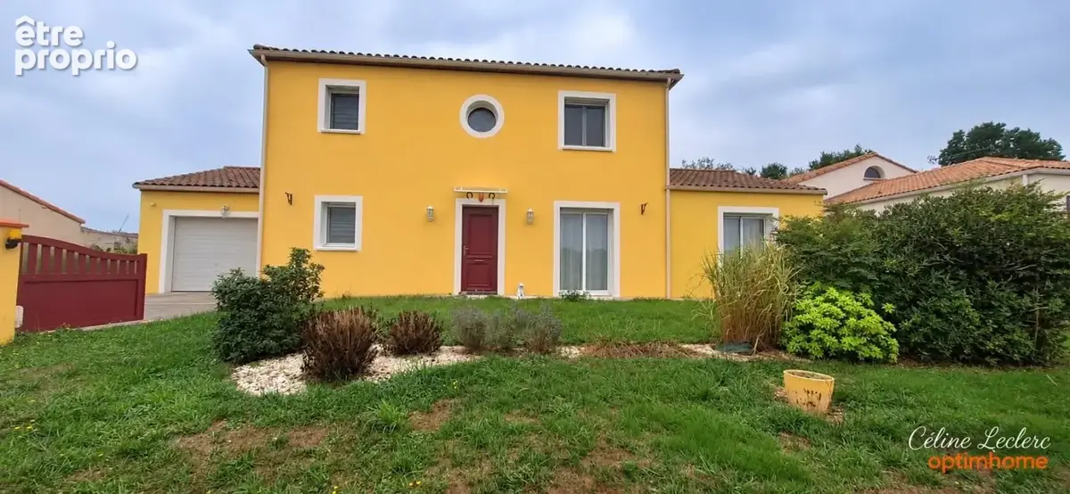 Chauche – maison familiale de 161 m² – 5 chambres – piscine – pièce de vie de 58,75 m² - photo 2