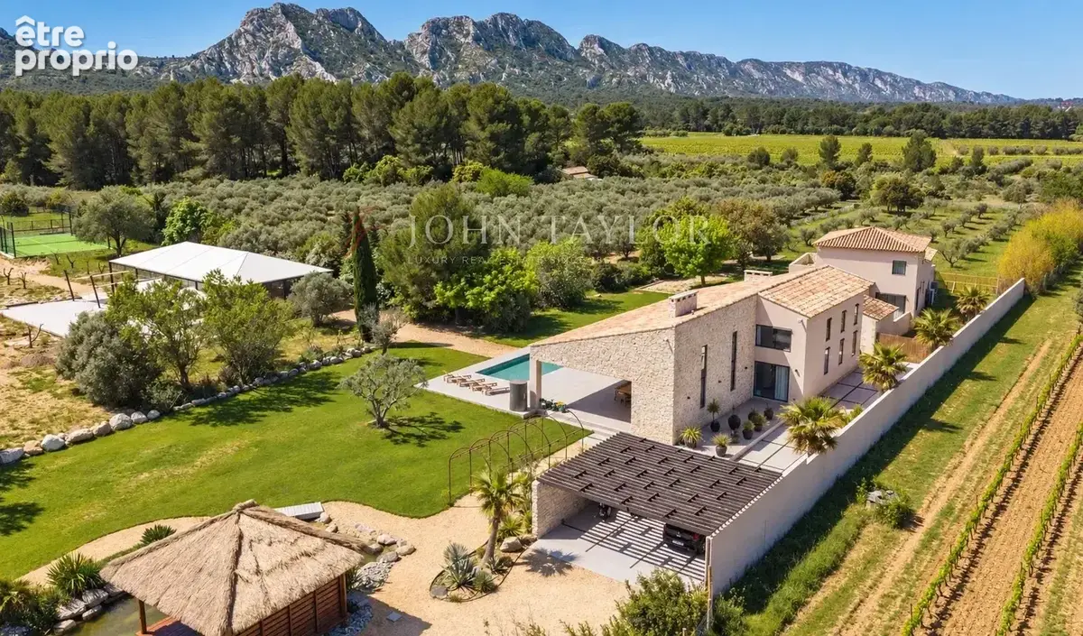 Propriété contemporaine face aux Alpilles à Eygalières - photo 22