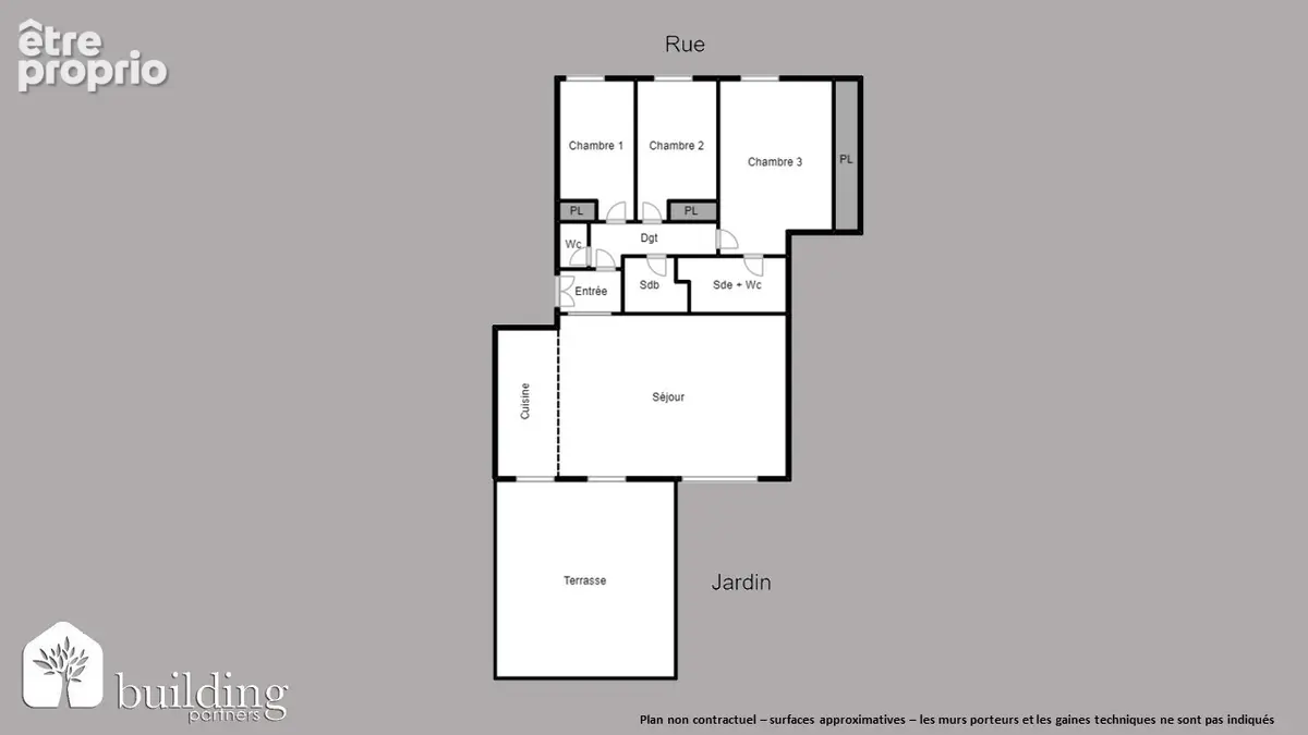 Batignolles Paris 17ème - Appartement 3 ou 4 pièces 93,45 m² avec 31,40 m² de terrasse - photo 2