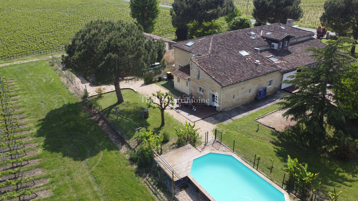 Propriete saint emilion. 380 m2 de surface habitable et 2800 m2 de terrain avec piscine - photo 9