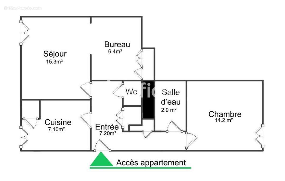 Appartement à CHATENAY-MALABRY