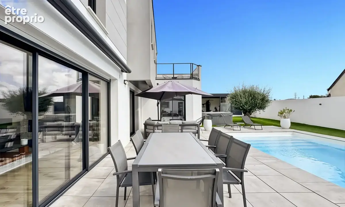 Saint-barthélemy-d’anjou – propriété contemporaine d’exception – piscine – espace bien-être - photo 15