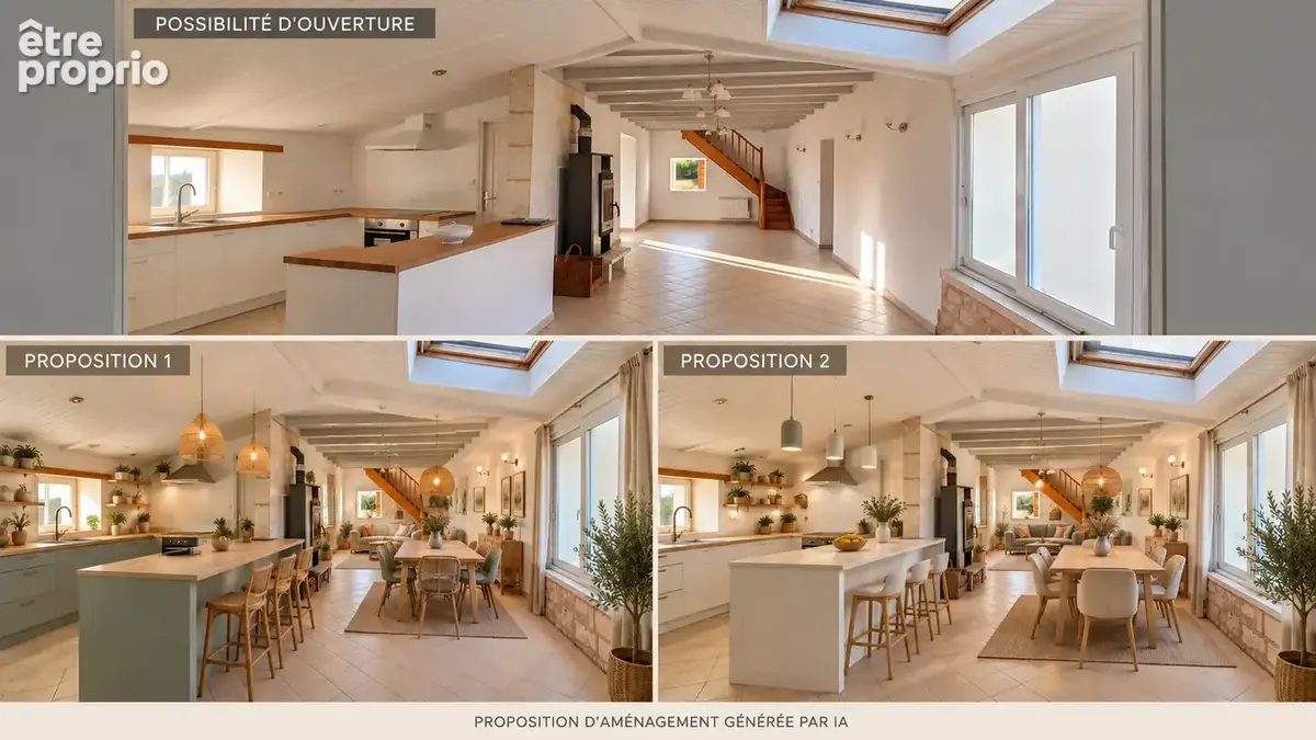 Maison de village, 5 chambres, 3 salles d'eau, dépendances, garage, jardin - photo 1