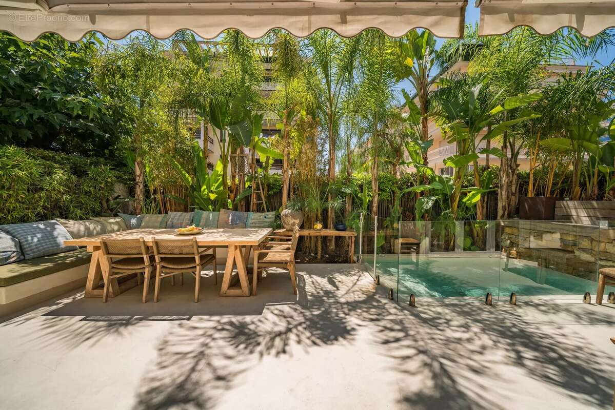 Cannes palm beach – rez-de-jardin avec piscine - photo 3