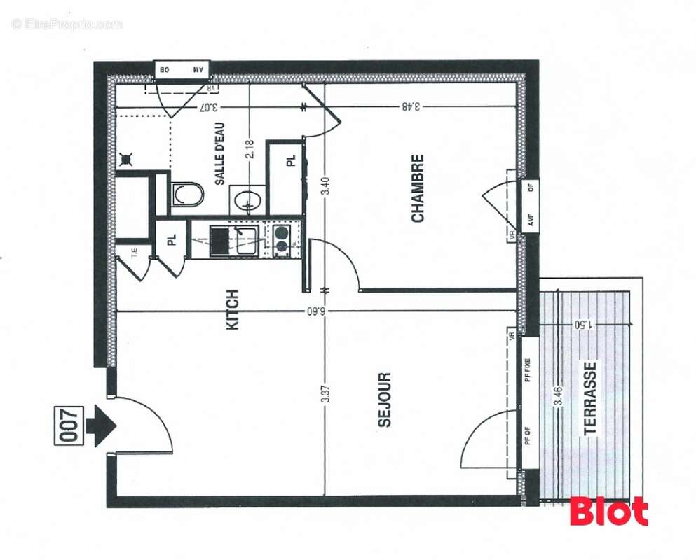 Appartement à GUIDEL