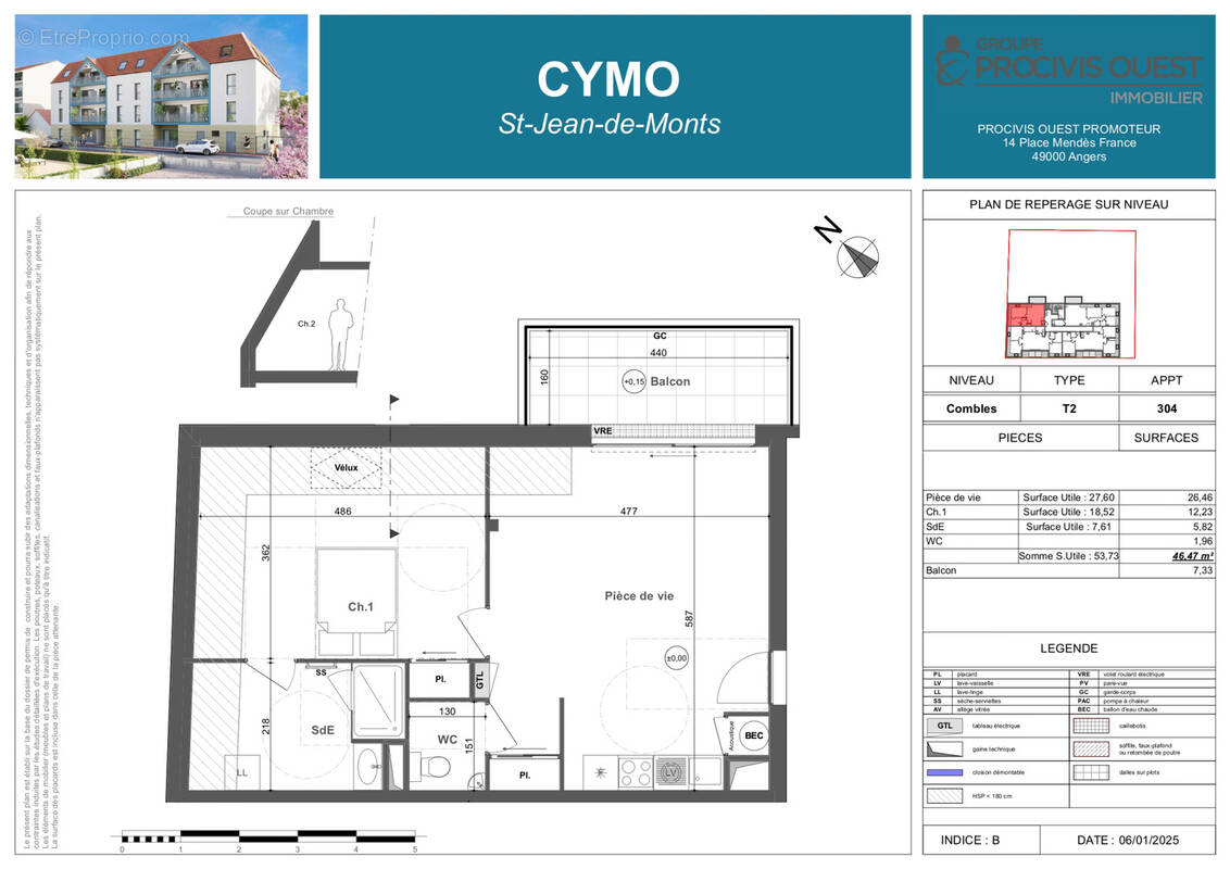 Appartement à SAINT-JEAN-DE-MONTS